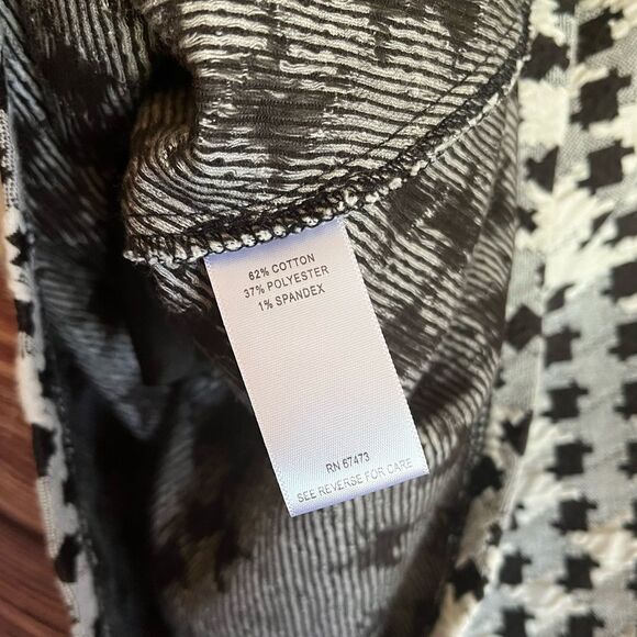 Just Taylor Plaid Textured Dress. Size 12. - Picture 5 of 8